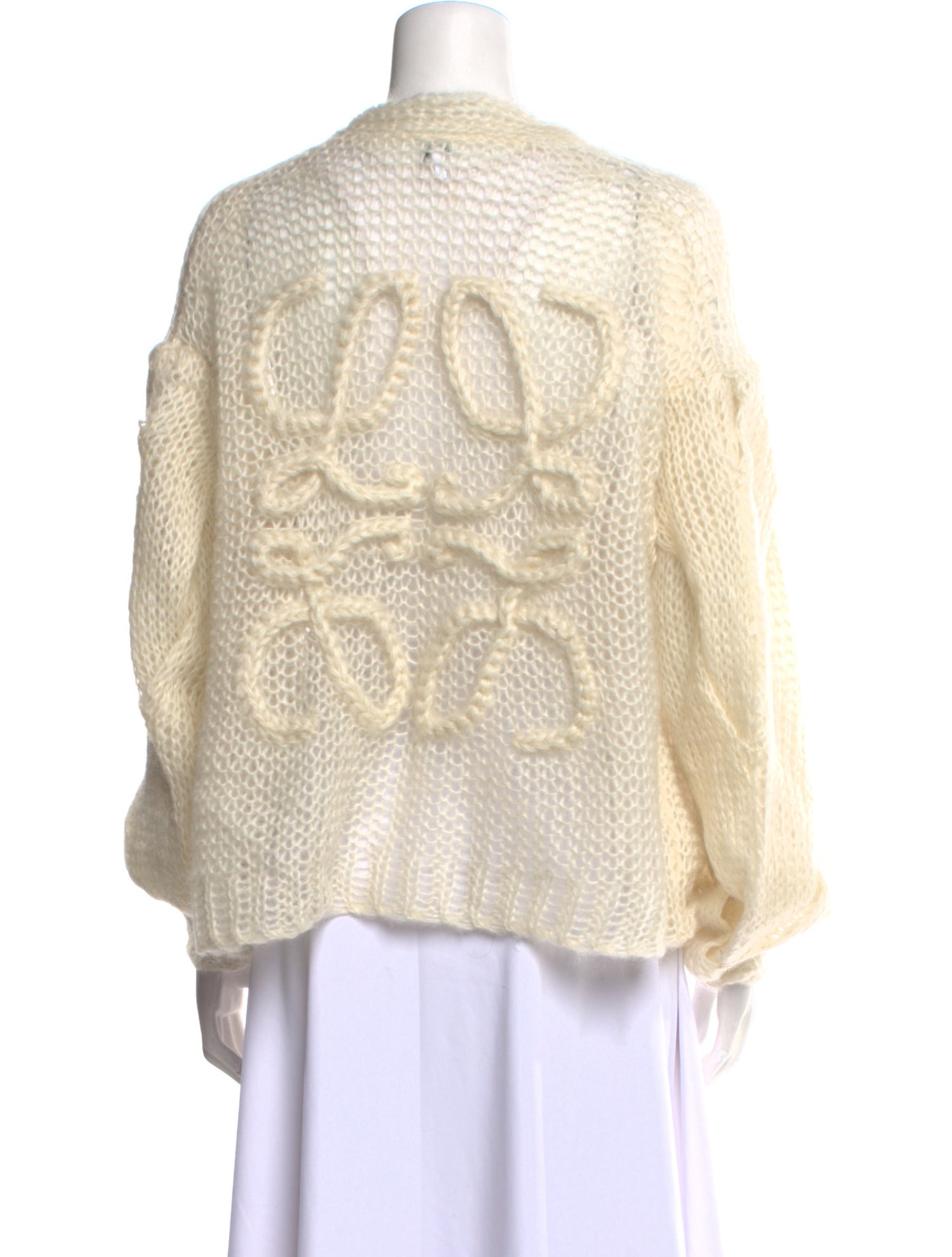 Loewe Mohair V-Neck Sweater