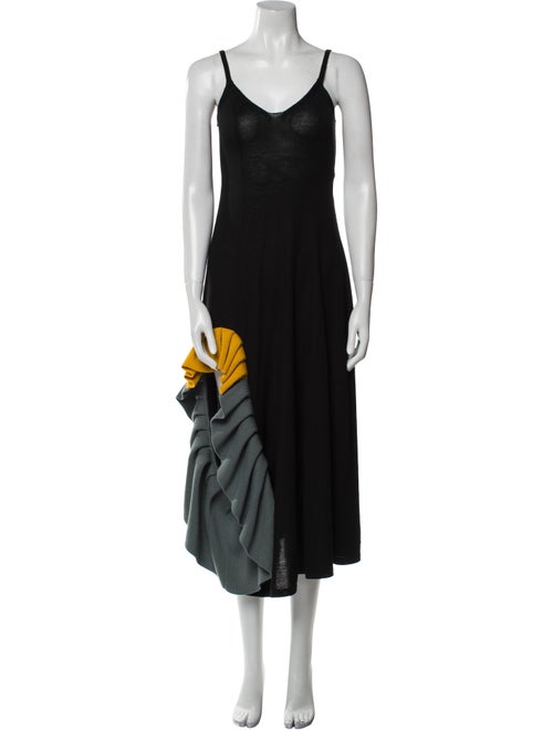 Loewe Wool Midi Length Dress