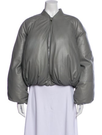 Loewe Lamb Leather Bomber Jacket