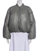 Loewe Lamb Leather Bomber Jacket