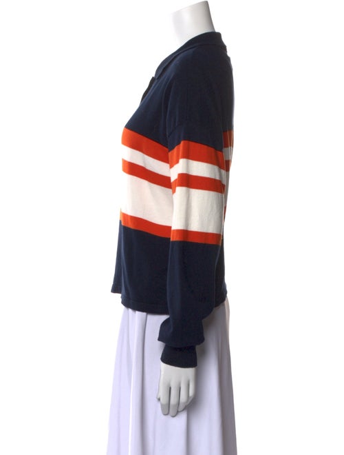 Loewe Striped Crew Neck Polo