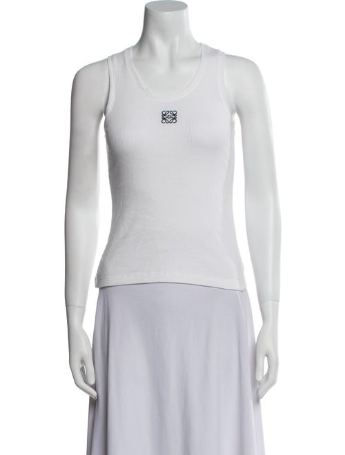 Loewe Scoop Neck Sleeveless Top