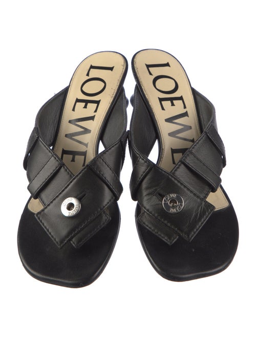 Loewe Leather Slides