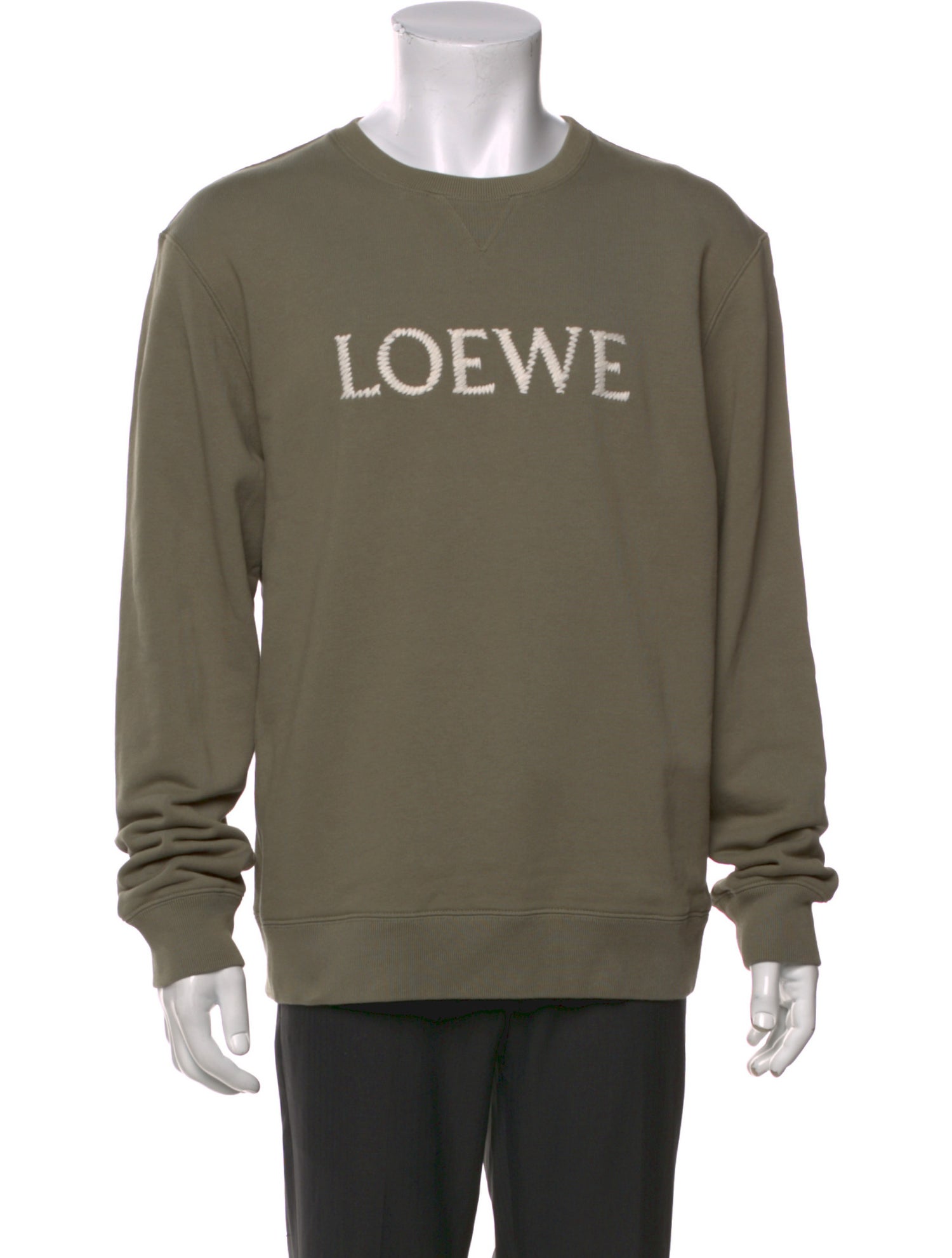 Loewe Graphic Print Crew Neck Sweatshirt