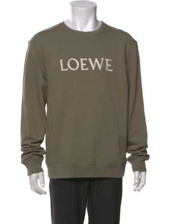 Loewe Graphic Print Crew Neck Sweatshirt