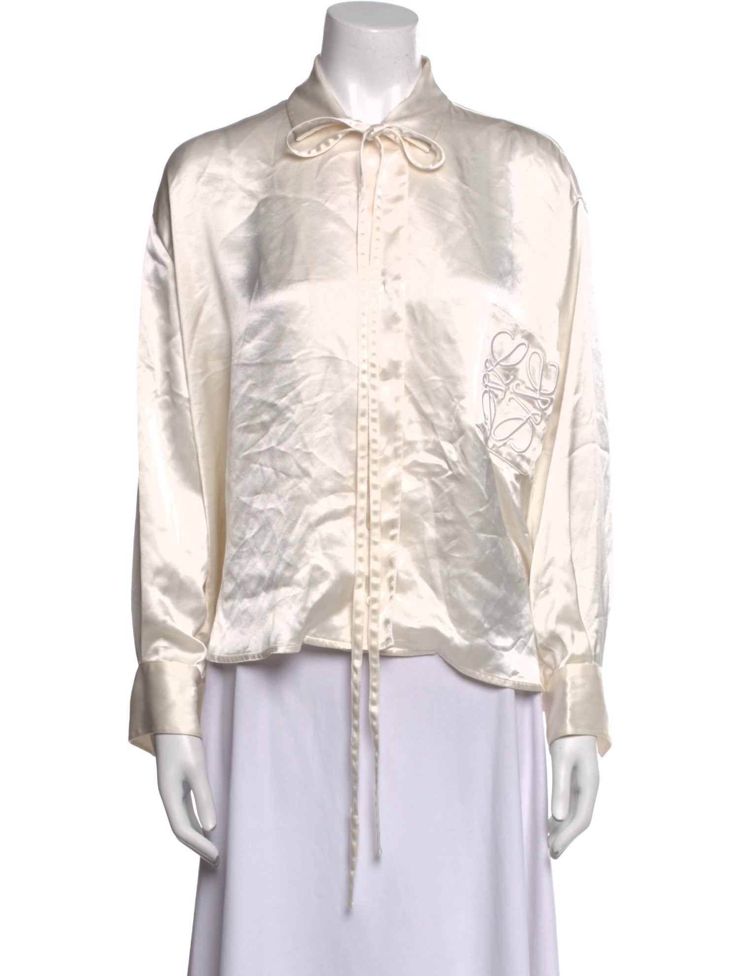 Loewe Long Sleeve Button-Up Top