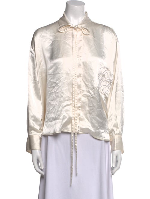 Loewe Long Sleeve Button-Up Top