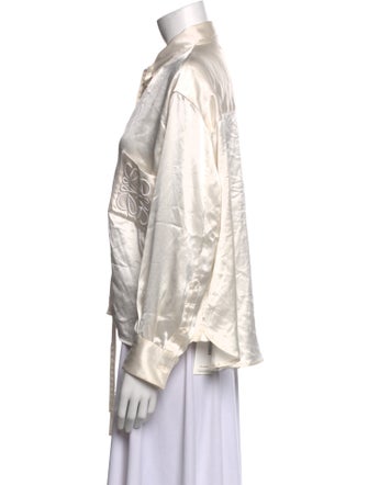 Loewe Long Sleeve Button-Up Top