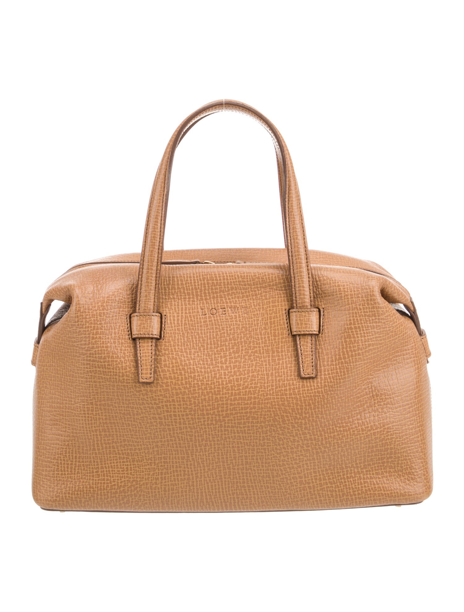 Loewe Leather Top Handle Bag Vintage