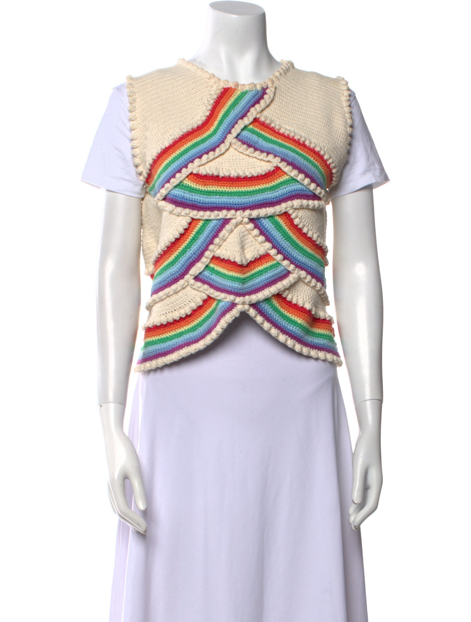 Loewe Paula's Ibiza Striped Crew Neck Sweater