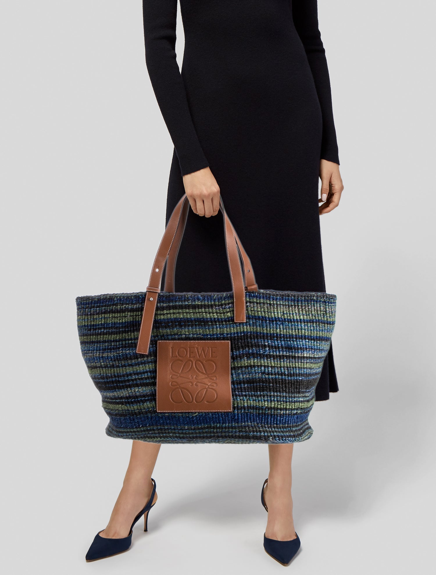Loewe Raffia Basket