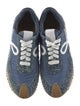Loewe Suede Colorblock Pattern Sneakers