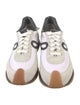 Loewe Suede Colorblock Pattern Sneakers