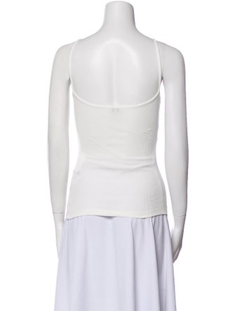 Loewe Graphic Print Square Neckline Top