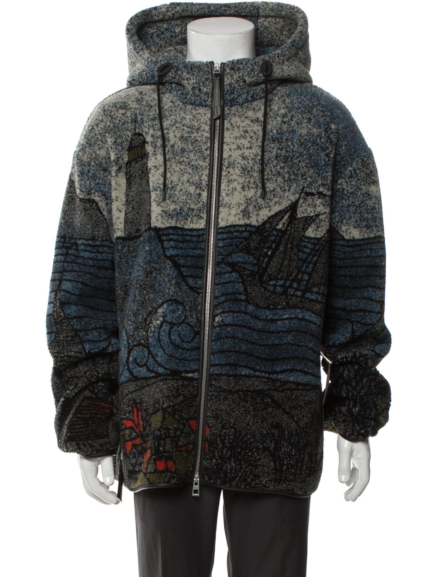 Loewe 2022 Printed Parka
