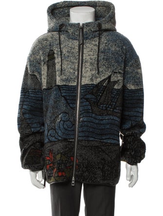 Loewe 2022 Printed Parka