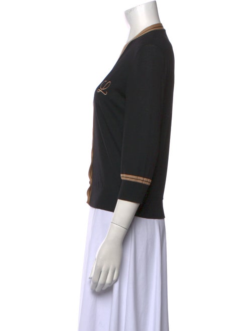 Loewe Wool Colorblock Pattern Sweater