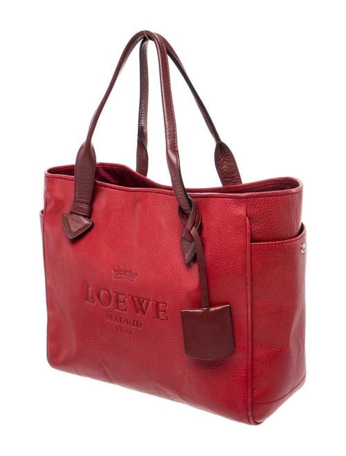 Loewe Leather Top Handle Bag