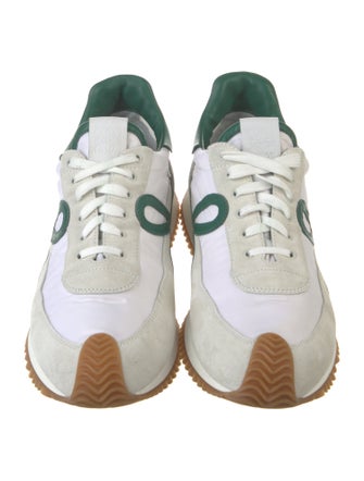Loewe Suede Printed Sneakers
