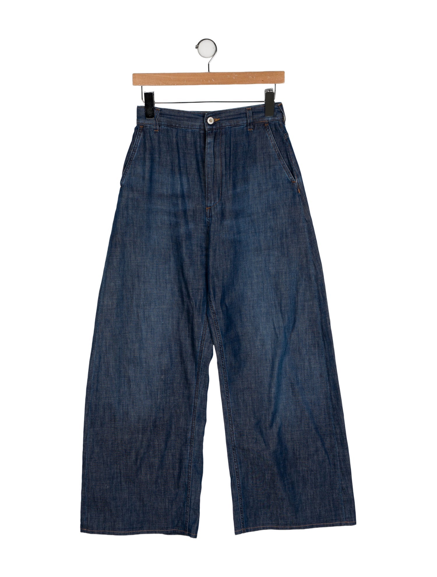 Loewe High-Rise Wide Leg Jeans