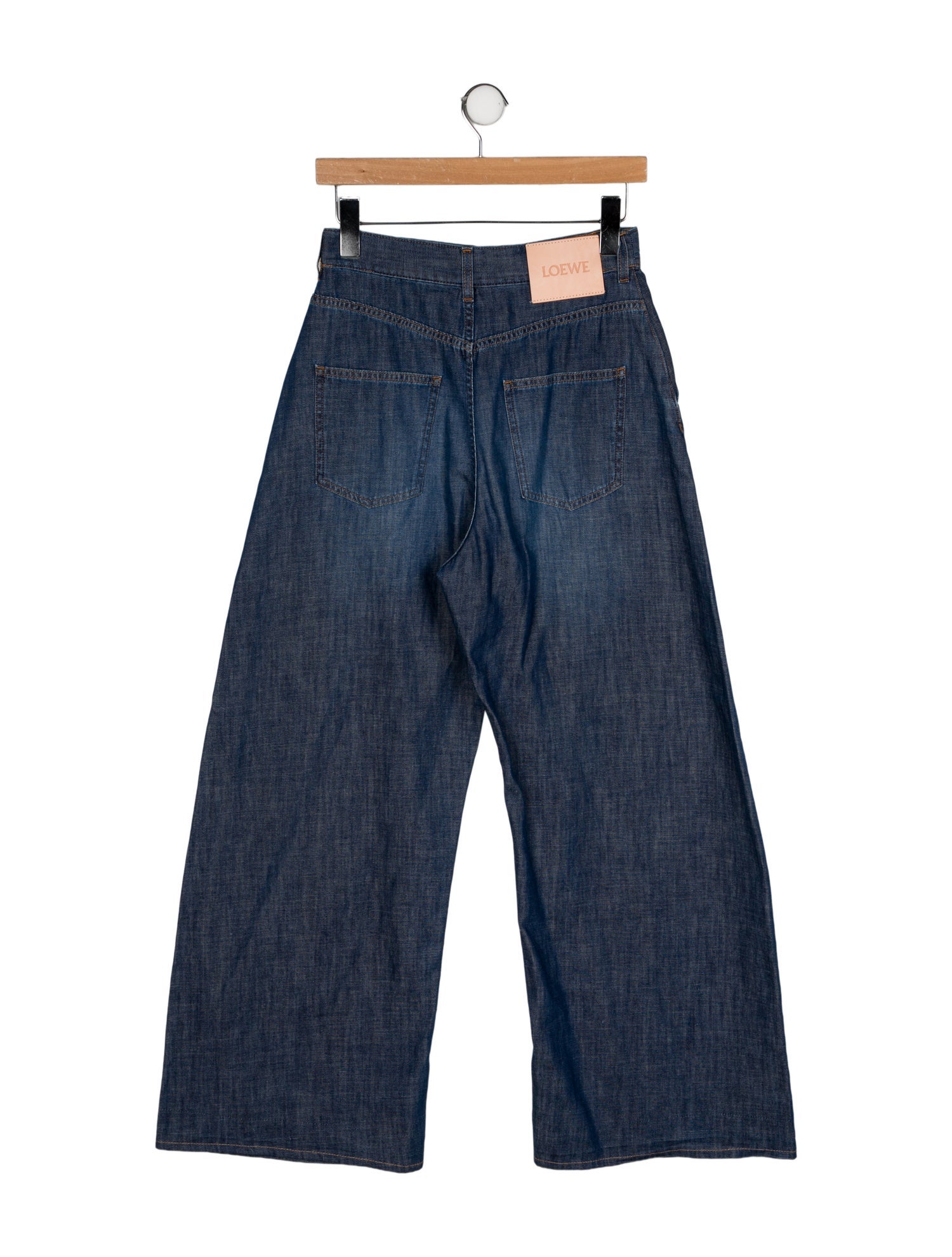 Loewe High-Rise Wide Leg Jeans