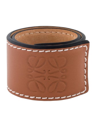 Loewe Leather Slap Bracelet