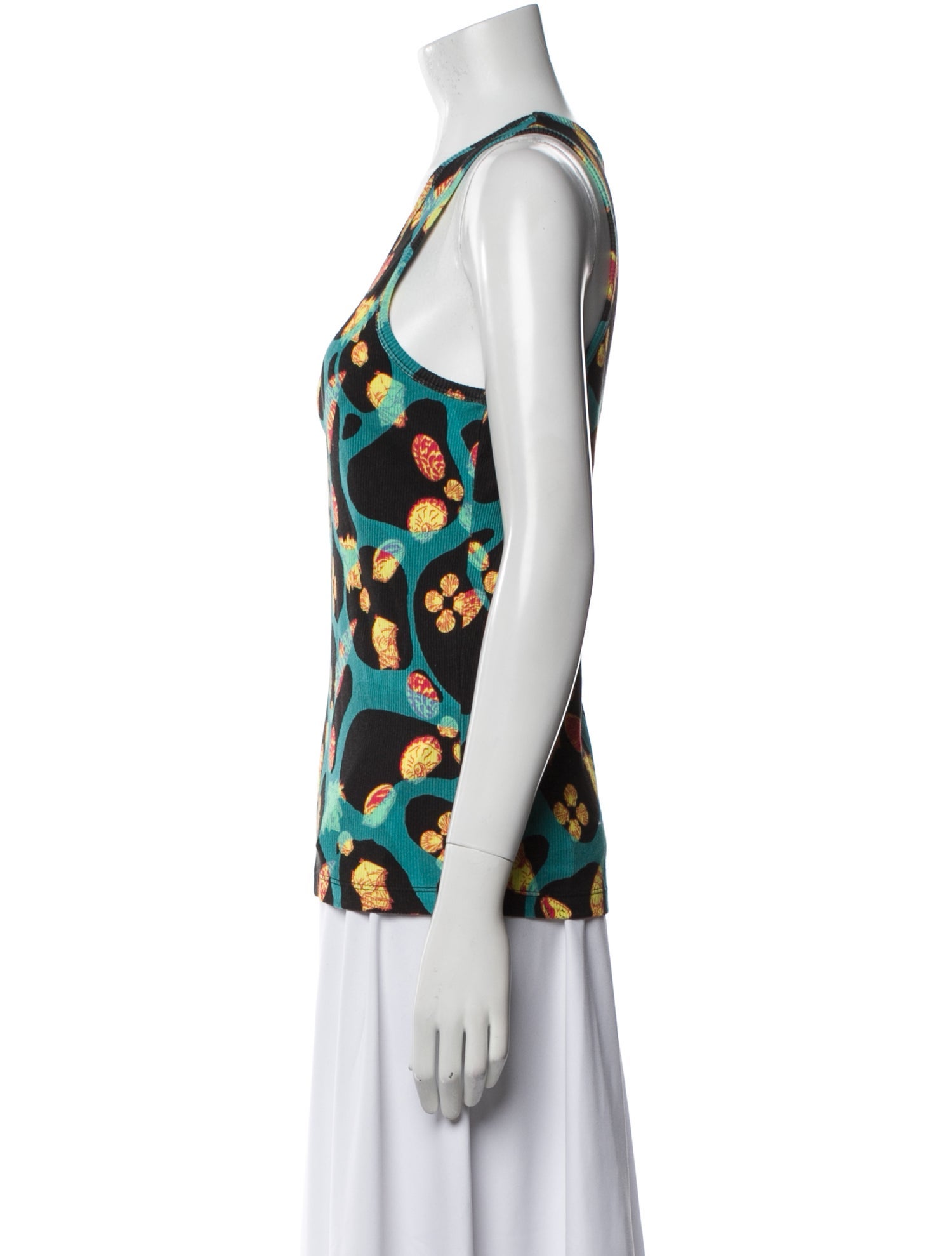 Loewe Paula's Ibiza Printed Scoop Neck Top w/ Tags