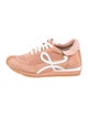 Loewe Suede Leather Trim Embellishment Sneakers