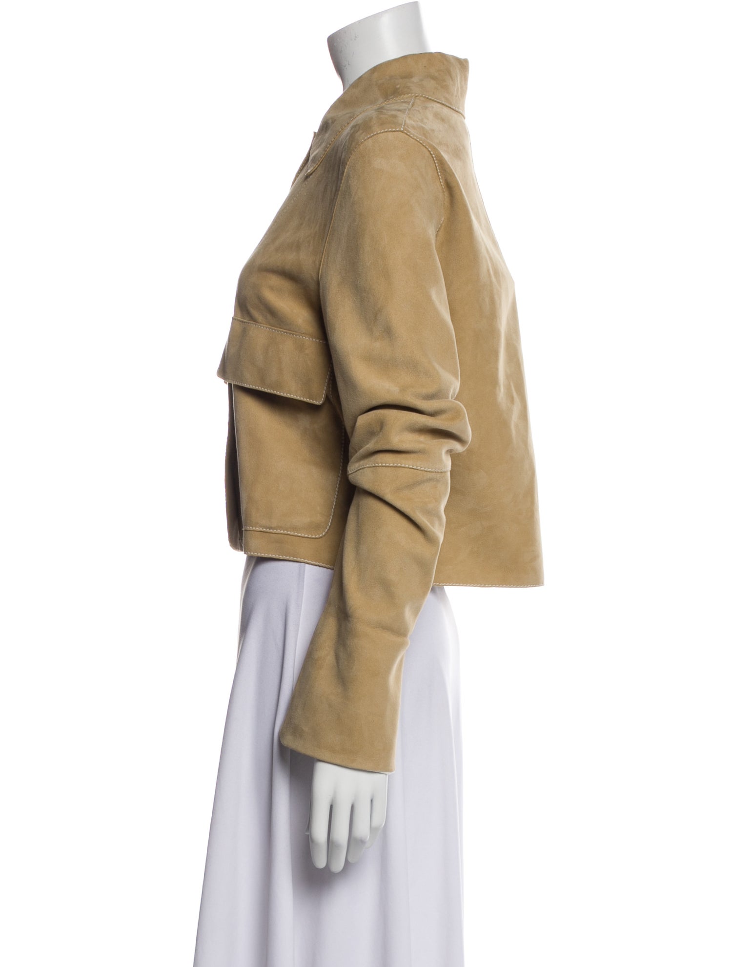 Loewe Leather Utility Jacket