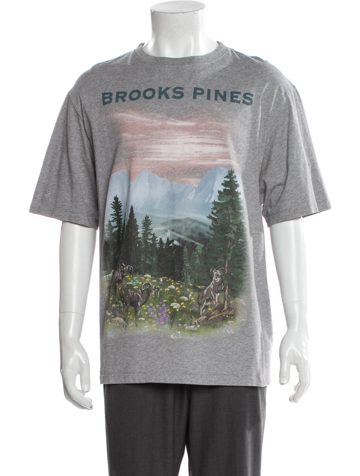 Loewe Graphic Print Crew Neck T-Shirt