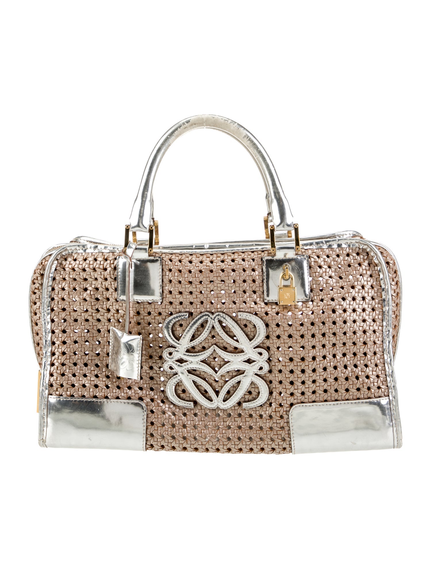 Loewe Leather Top Handle Bag