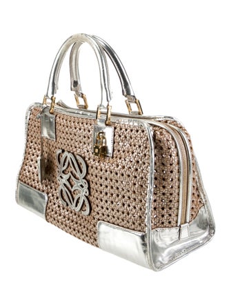 Loewe Leather Top Handle Bag