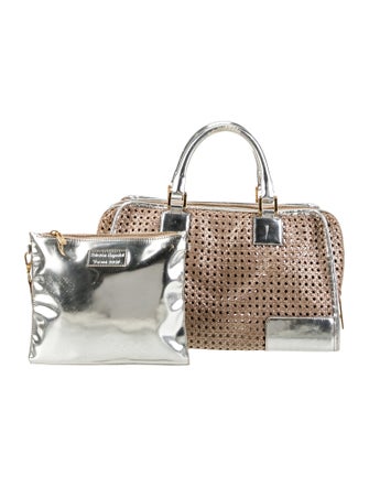 Loewe Leather Top Handle Bag