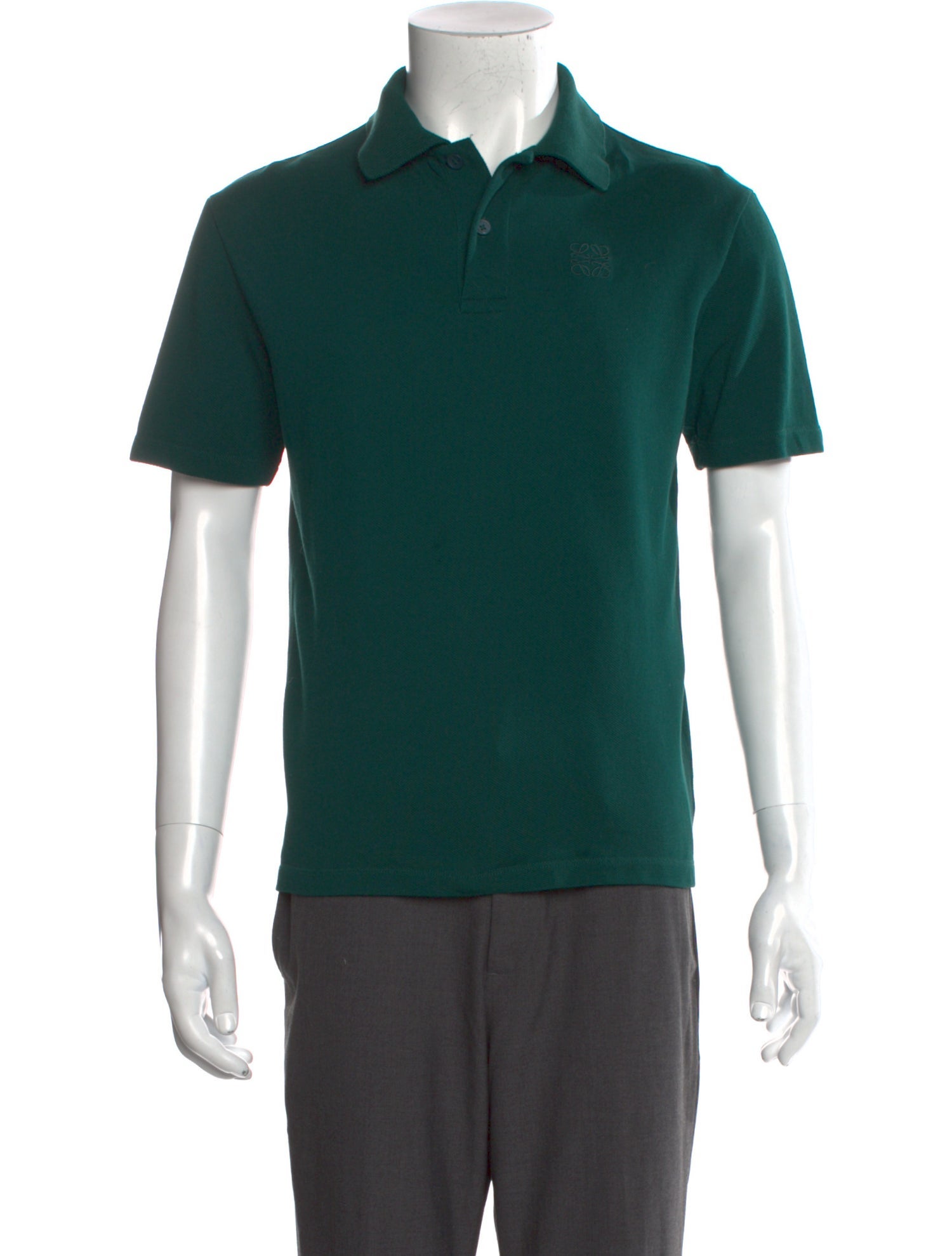 Loewe Crew Neck Short Sleeve Polo Shirt