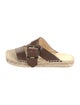 Loewe Leather Espadrilles