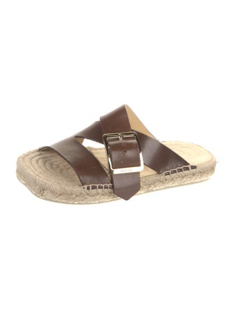 Loewe Leather Espadrilles