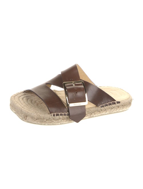 Loewe Leather Espadrilles