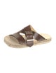 Loewe Leather Espadrilles