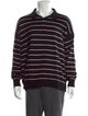 Loewe Striped Collar Polo Shirt