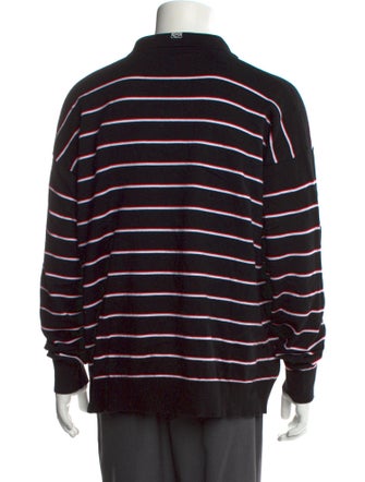 Loewe Striped Collar Polo Shirt