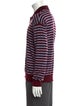Loewe Paula's Ibiza Striped Collar Polo Sweater