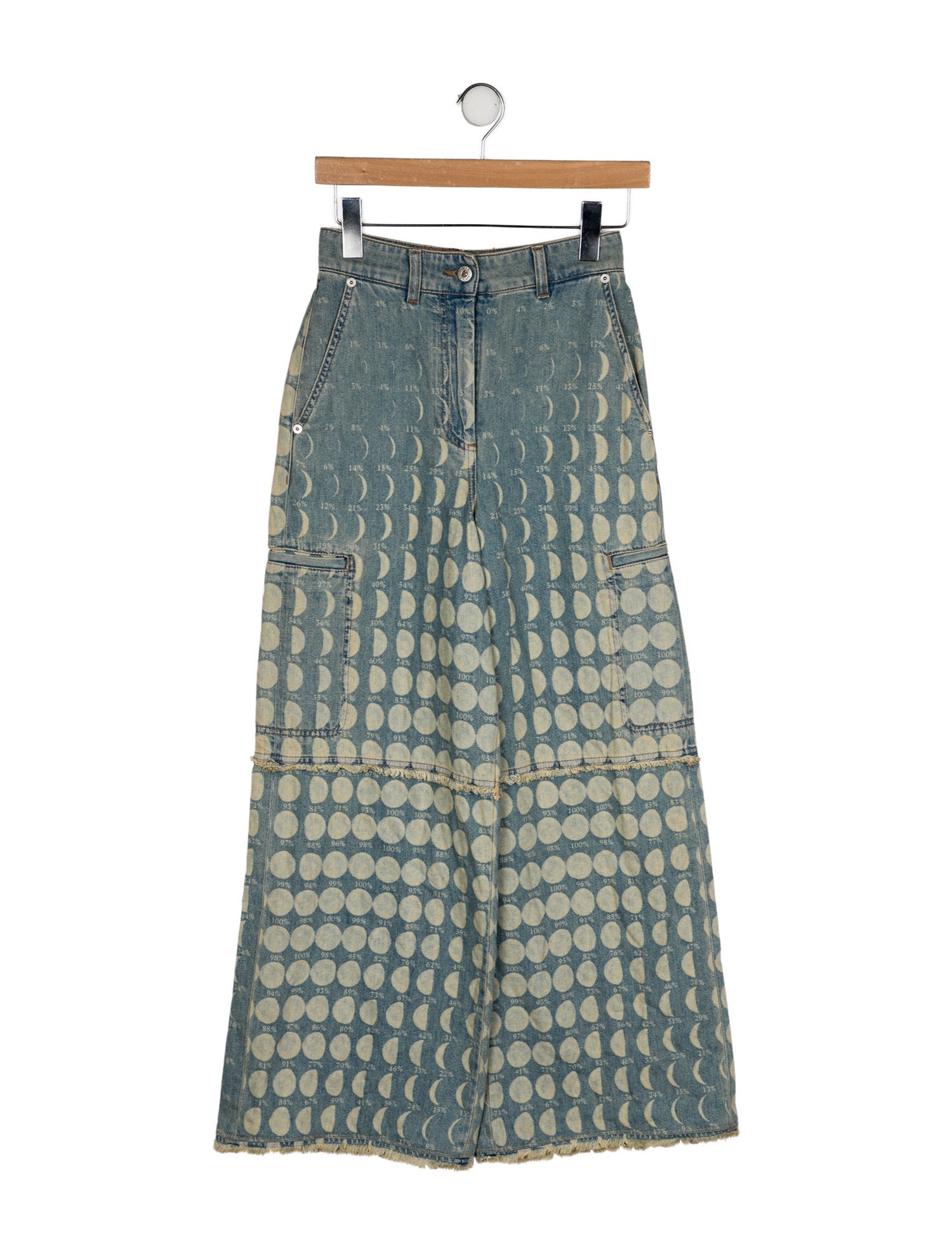 Loewe High-Rise Wide Leg Jeans