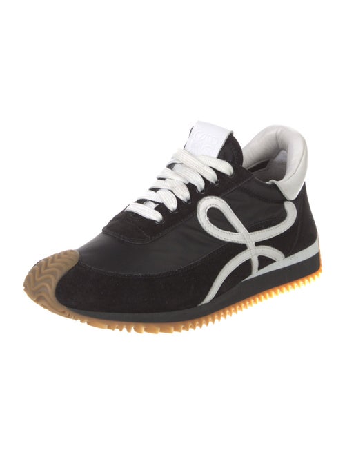 Loewe Suede Printed Athletic Sneakers