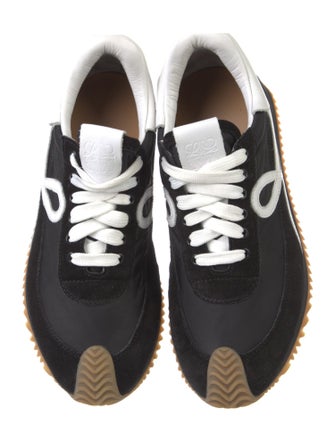 Loewe Suede Printed Athletic Sneakers