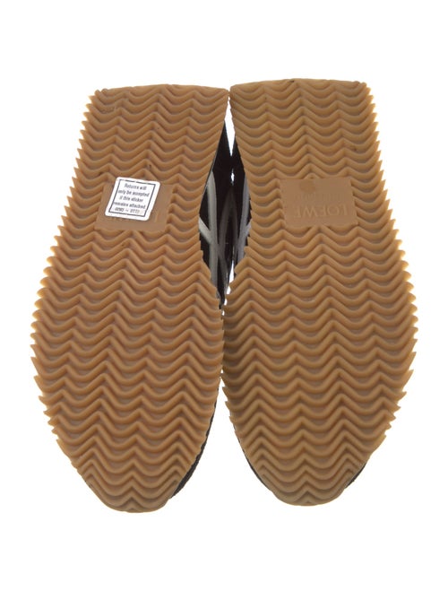 Loewe Suede Printed Athletic Sneakers