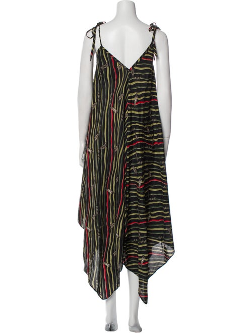 Loewe Paula's Ibiza Striped Long Dress