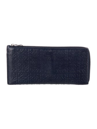 Loewe Anagram Continental Leather Continental Wallet