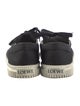 Loewe Canvas Embroidered Accent Sneakers