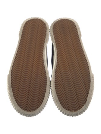 Loewe Canvas Embroidered Accent Sneakers