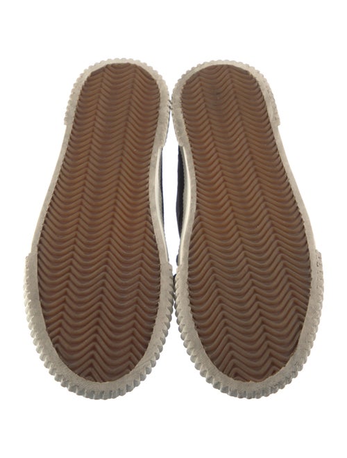 Loewe Canvas Embroidered Accent Sneakers